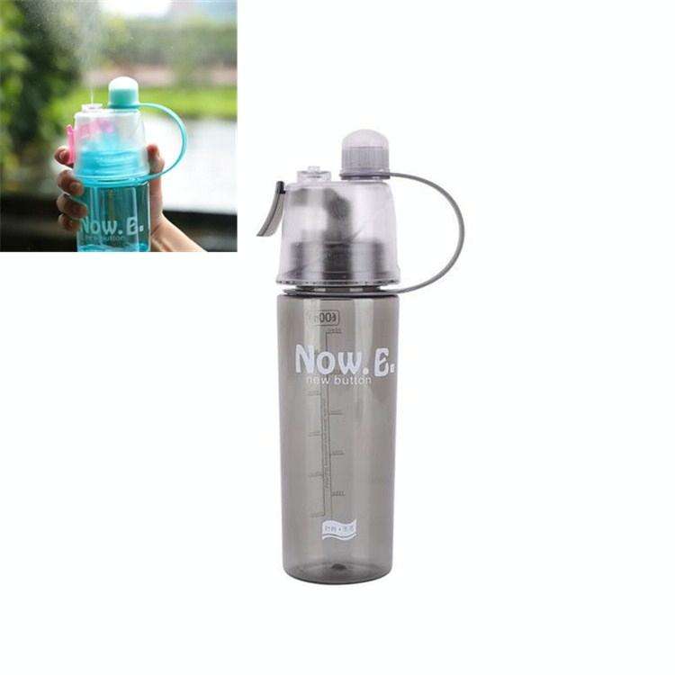 Creative Spray Water Bottle Sports Bottle Portable With Lid Summer Hydration Beauty Plastic Cup, ...