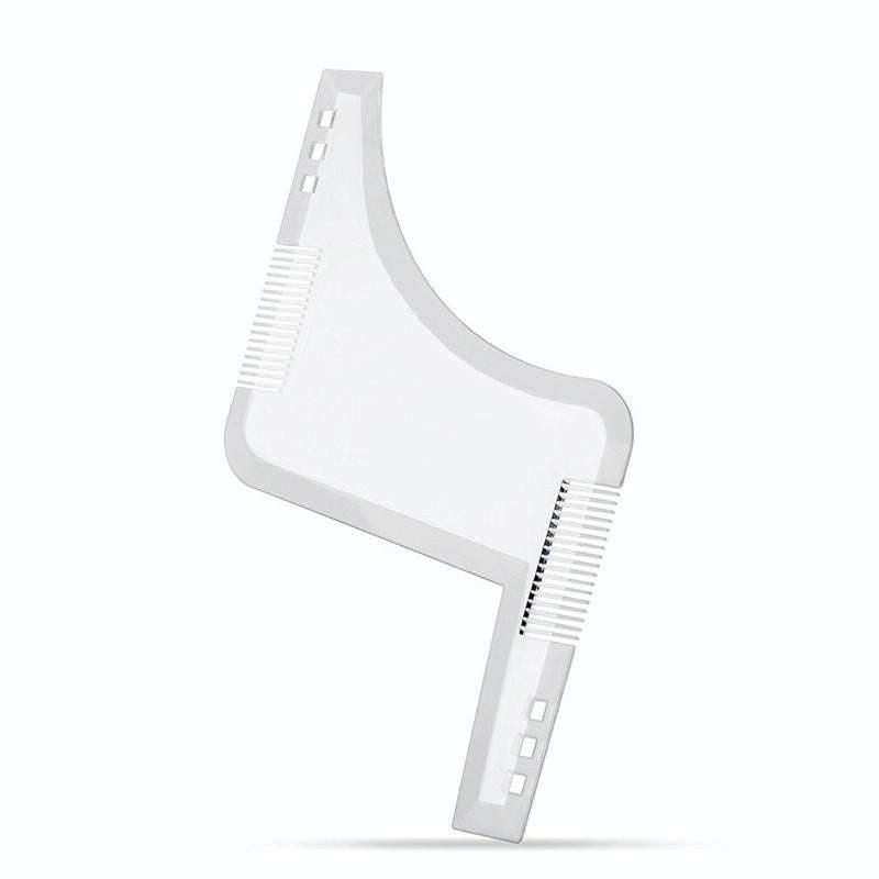 3 PCS Double-sided Beard Comb Molding Template Tool Beard Shaping Styling Tool With Inbuilt Comb(...