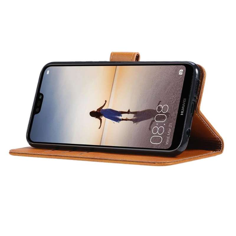 For Huawei P30 Lite GUSSIM Business Style Horizontal Flip Leather Case with Holder & Card Slots &...
