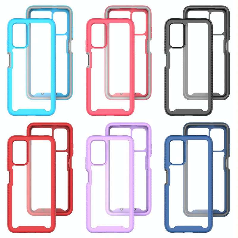 For Xiaomi Poco M3 / Redmi 9T Starry Sky Solid Color Series Shockproof PC + TPU Protective Case(B...