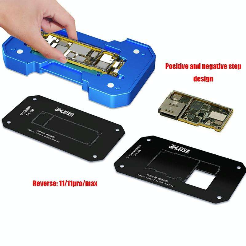 AIXUN FT06 Pro 6 in 1 PCB Printing Reballing Platform For iPX-iP11 Pro Max