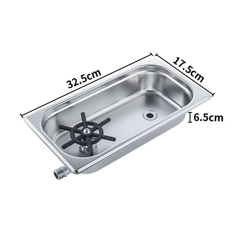 Automatic High Pressure Embedded Stainless Steel Bar Cup Washer Medium Cup Washer