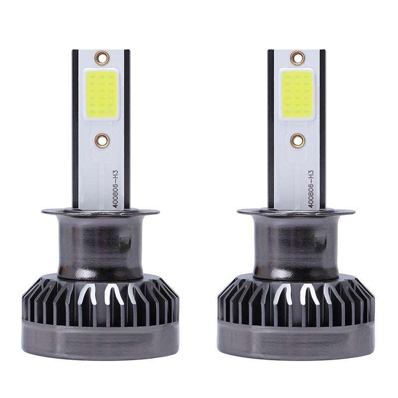 2 PCS H3 DC9-36V / 36W / 3000K / 6000LM IP68 Car / Motorcycle Mini COB LED Headlight Lamps / Fog ...