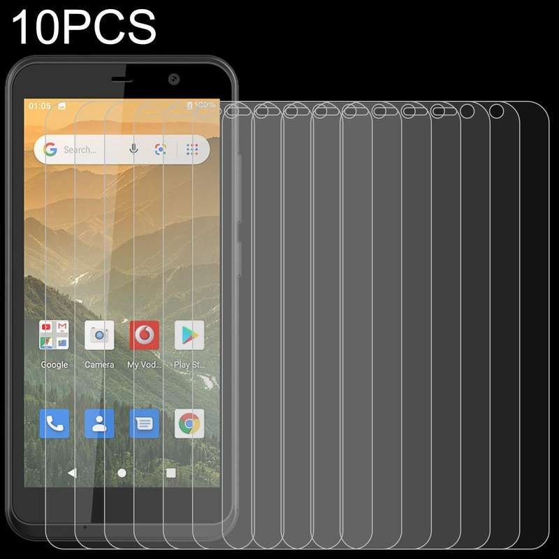 For Vodafone Smart E11 10 PCS 0.26mm 9H 2.5D Tempered Glass Film