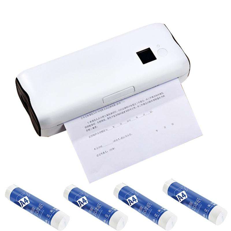 Home Small Phone Office Wireless Wrong Question Paper Student Portable Thermal Printer, Style: Bl...