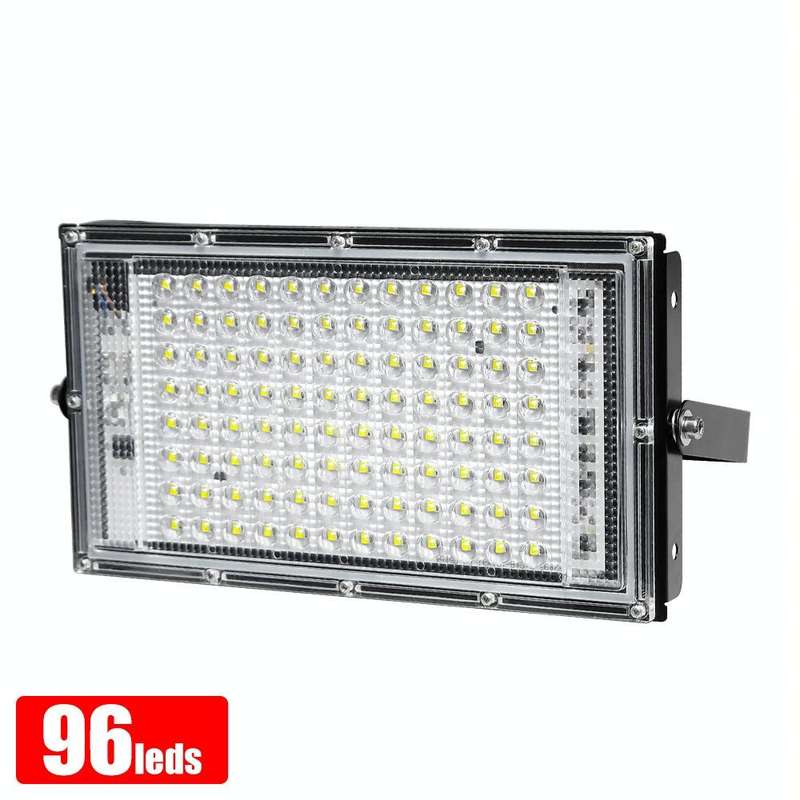 Waterproof LED Flood Light Outdoor Garden Light Construction Site Lighting Project Light, Specs: ...