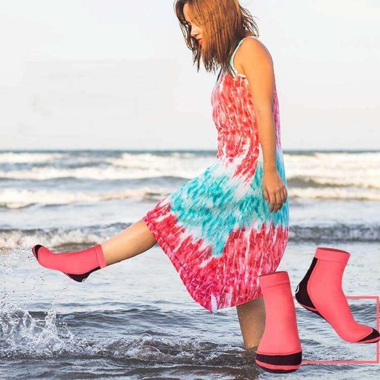 DIVE & SAIL 1.5mm Neoprene + Nylon Snorkeling Socks Diving Socks Anti-slip Anti-scratch Beach Soc...