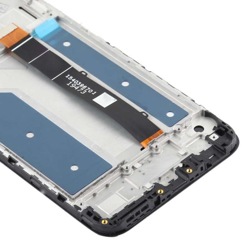 TFT LCD Screen for LG Q61 Digitizer Full Assembly with Frame(Black)