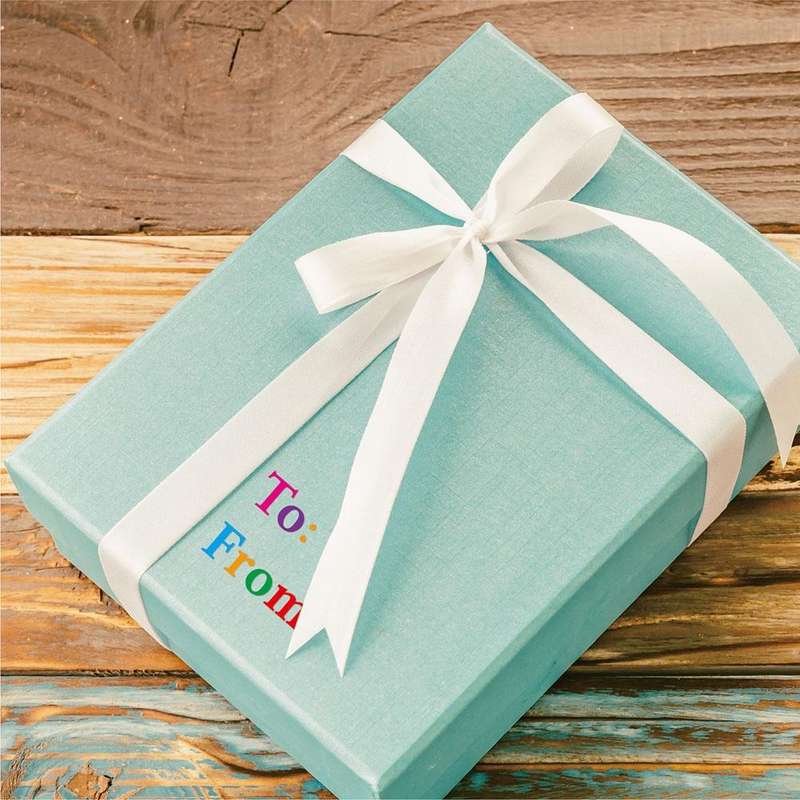 10 PCS Waterproof Alphabet DIY Handbook Sticker Gift Decoration Office Sticker(White)