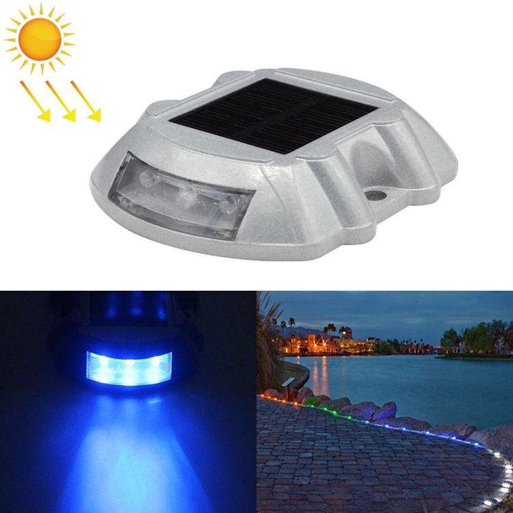 Solar Horseshoe Road Stud Light Car Guidance Light Road Deceleration Light, Flashing Bright Versi...