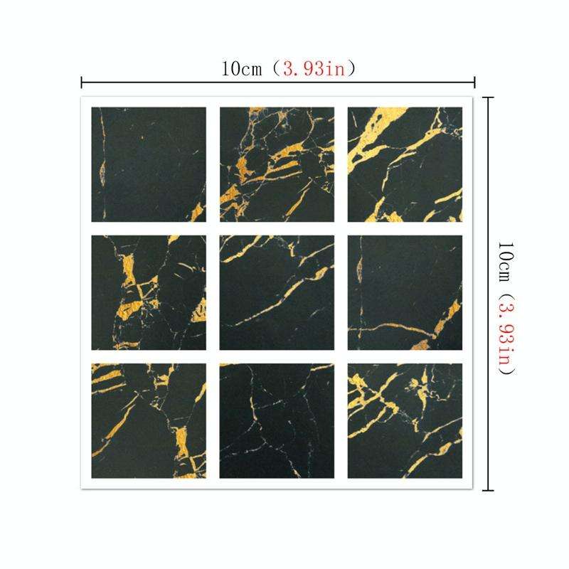 20 PCS / Set Kitchen Stove Oil-Proof Sticker Ceramic Tile Decoration Self-Adhesive Wall Sticker, ...