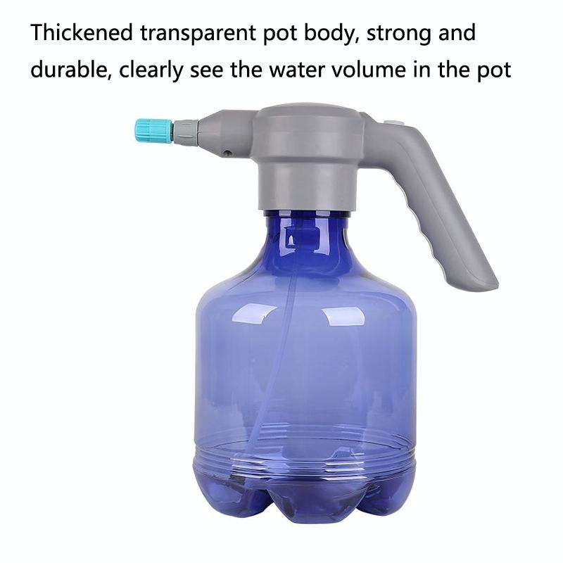 3L Household Garden Electric Watering Can Sprayer, Specification: Purple + Universal Nozzle