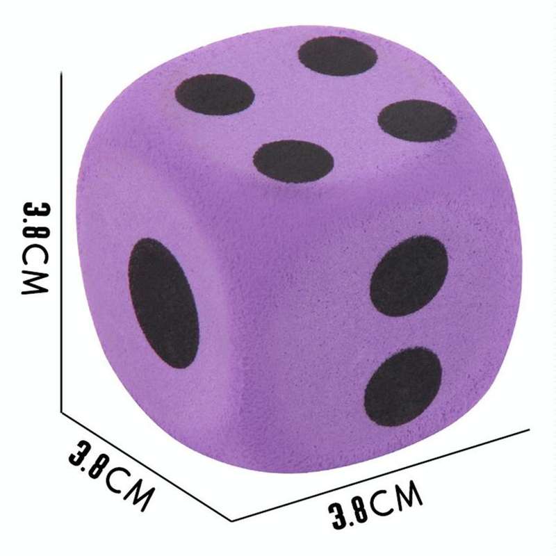 2 PCS EVA Bubble Child Early Learning Puzzle Toy Party Game Dice