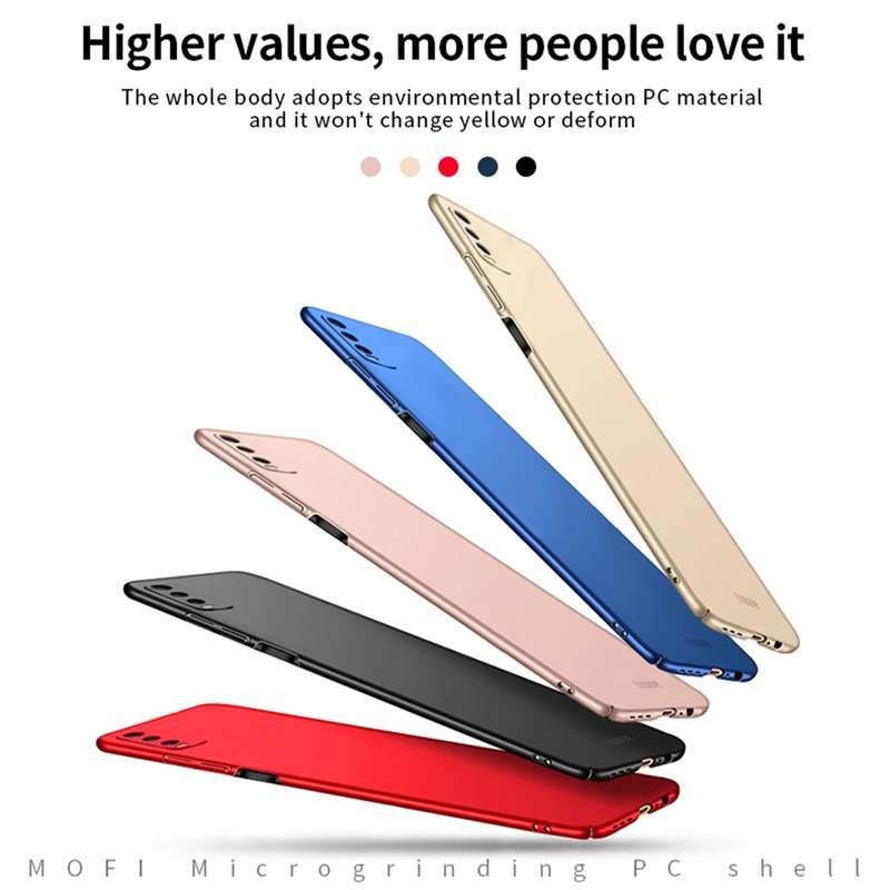 For vivo Y30 MOFI Frosted PC Ultra-thin Hard Case (Gold)