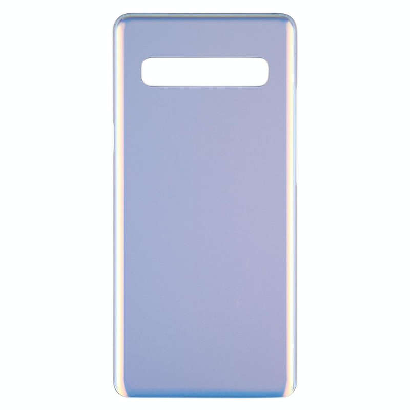 For Galaxy S10 5G SM-G977B / SM-G977U / SM-G977N Battery Back Cover (Silver)
