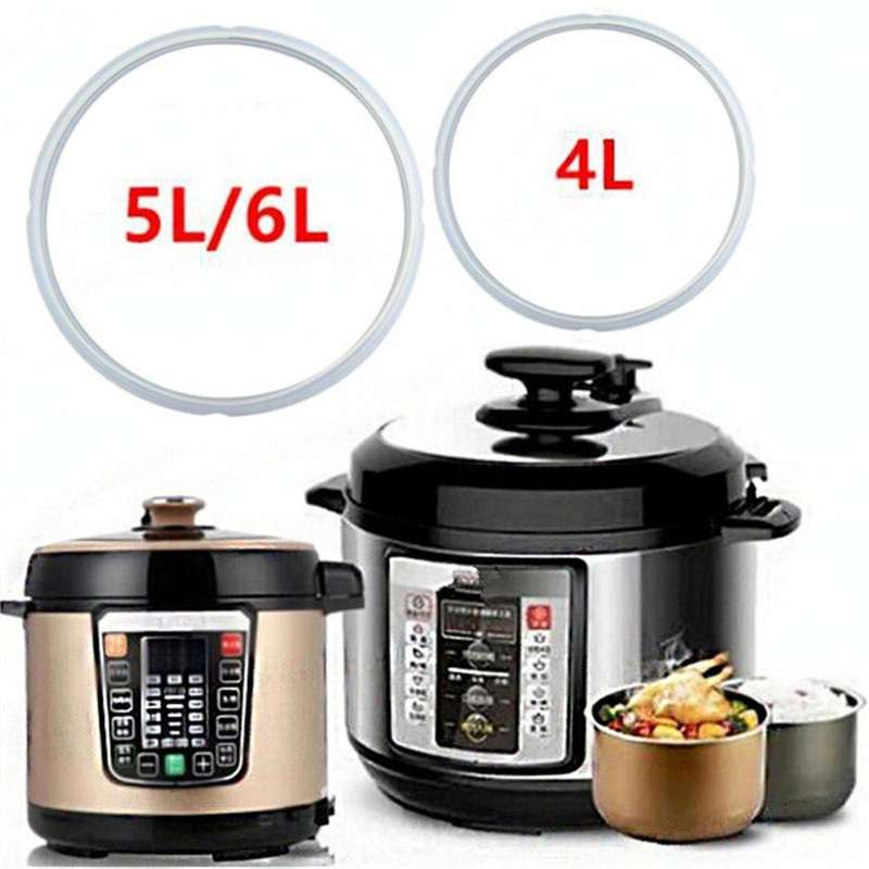 Silicone Gasket Pot Side Seal Electric Pressure Cooker Replacement Parts(Size22x24cm)