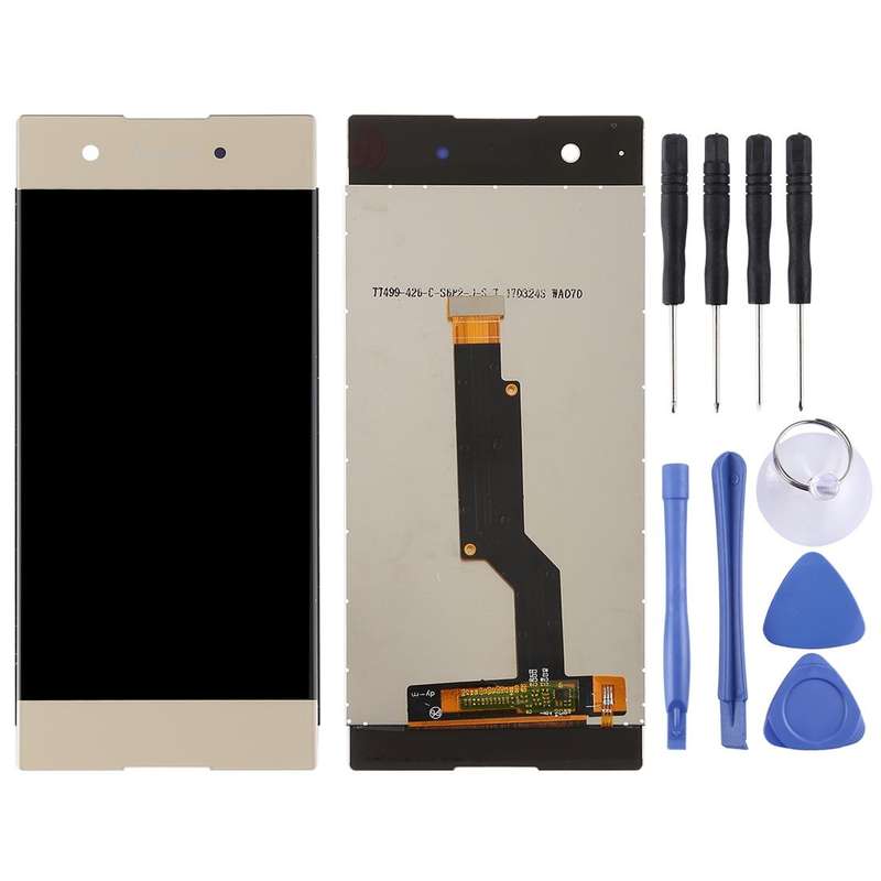 OEM LCD Screen for Sony Xperia XA1 with Digitizer Full Assembly(Gold)