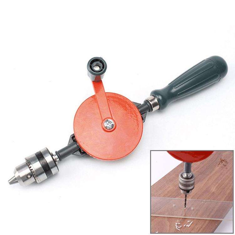 Powerful Manual Drill Steel Precision Casting DIY Woodworking Drill Universal Hand Drill Teaching...