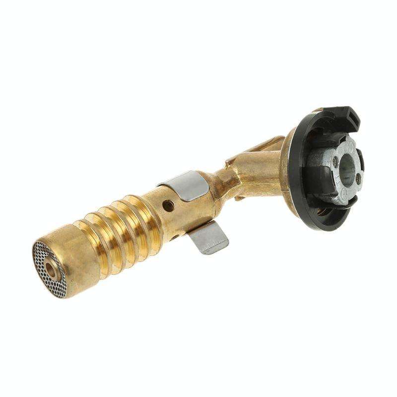 High Temperature Brass Gas Turbo Torch Aluminum Brazing Propane Weld Plumbing Fire Gun
