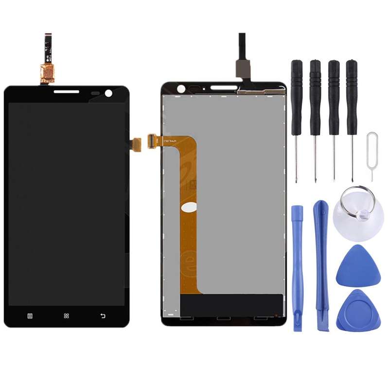 For Lenovo S856 Screen Digitizer Assembly (Black)