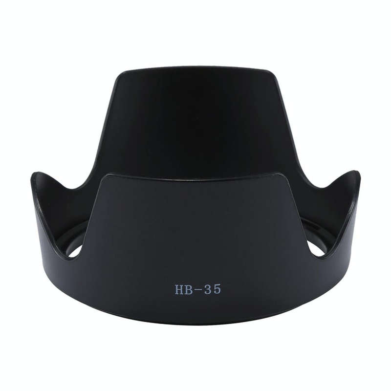 HB-35 Lens Hood Shade for Nikon AF-S DX Nikkor 18-200mm f/3.5-5.6G ED VR II, Nikon VR 18-200mm f/...