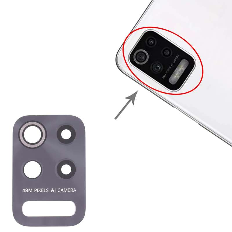 10 PCS Back Camera Lens for LG Q52 / K62