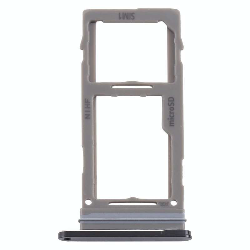 For Samsung Galaxy Note20 Ultra SIM Card Tray + Micro SD Card Tray (Black)