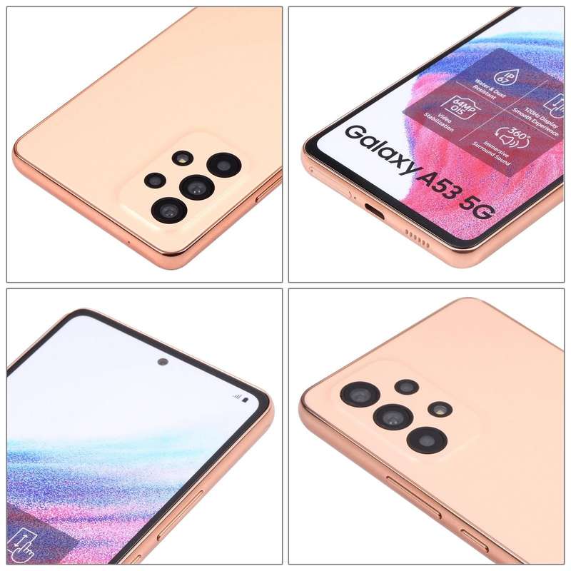 For Samsung Galaxy A53 5G Original Color Screen Non-Working Fake Dummy Display Model(Gold)