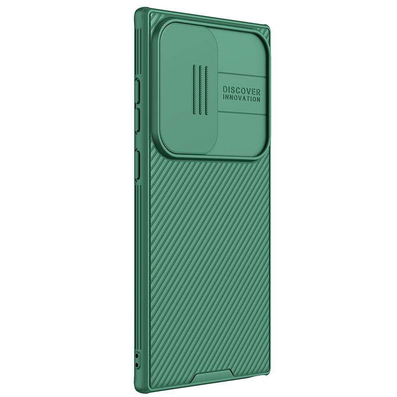 For Samsung Galaxy S24 Ultra 5G NILLKIN CamShield Pro Magnetic Magsafe Phone Case(Green)