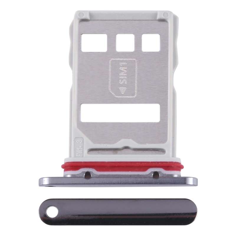 For Huawei Mate 50 SIM + NM Card Tray (Black)