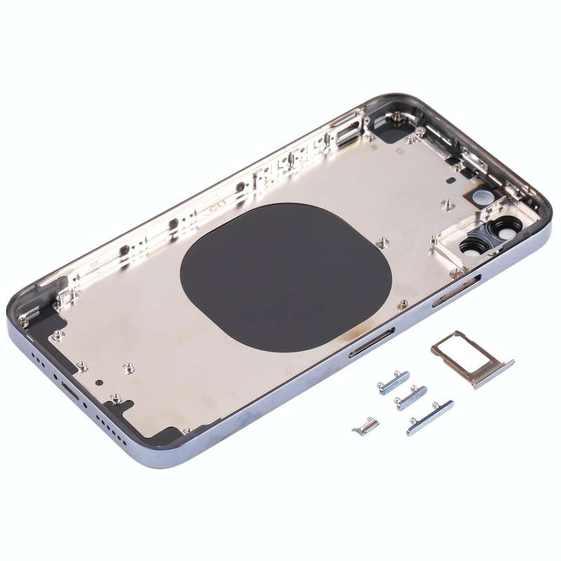 Back Housing Cover with Appearance Imitation of iP13 Pro for iPhone X(Blue)