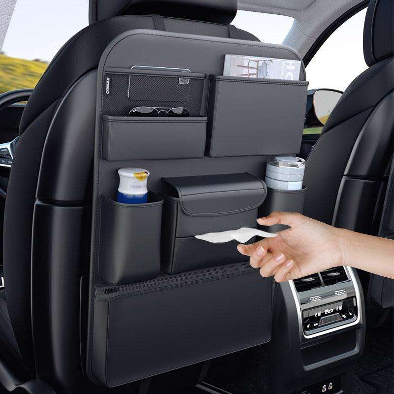 Multifunctional Car Seat Back Storage Bag Car Interior Decorative Supplies, Size: S