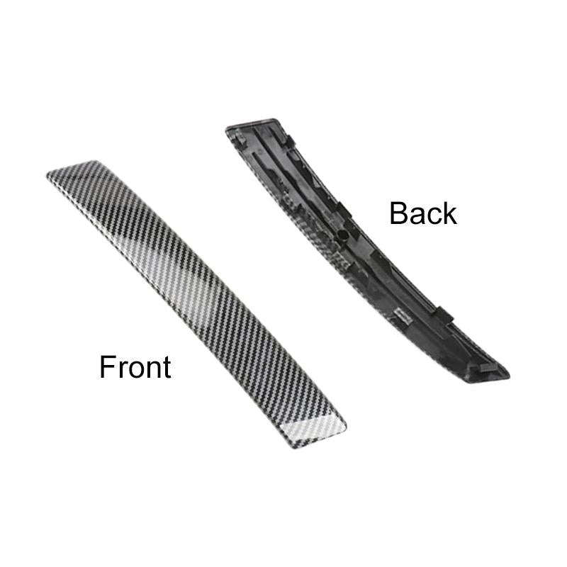 For Nissan Qashqai Left-Drive Car Door Inside Handle Cover, Type:Cover Right(Carbon Fiber)
