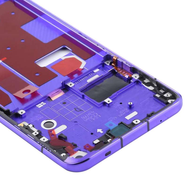 Middle Frame Bezel Plate for Huawei Honor 30(Purple)