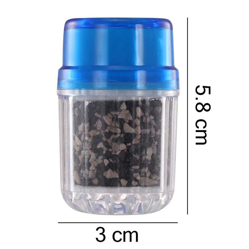 2 PCS Household Tap Water Purifier Kitchen Faucet Filter Activated Carbon Three-layer Water Filter