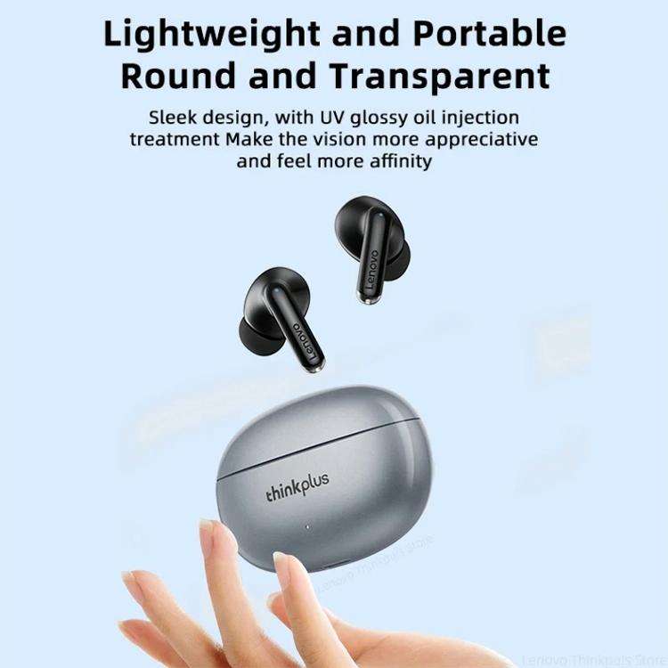 Lenovo XT88 Bluetooth 5.3 HiFi Sound Wireless Bluetooth Earphone (White)