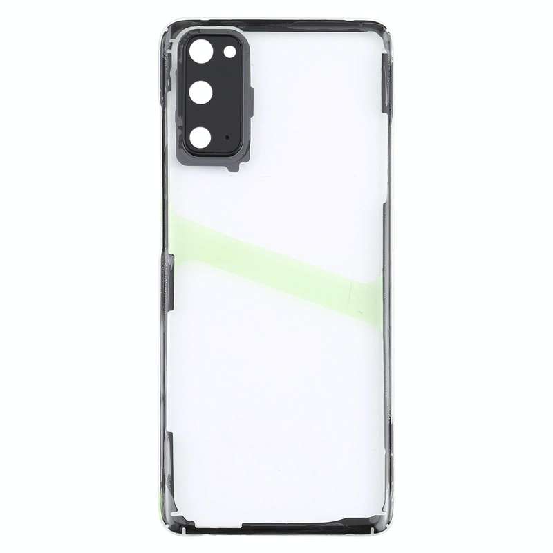 For Samsung Galaxy S20 SM-G980 SM-G980F SM-G980F/DS Glass Transparent Battery Back Cover (Transpa...