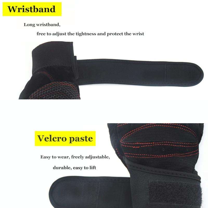Gym Gloves Heavyweight Sports Exercise Weight Lifting Gloves Body Building Training Sport Fitness...