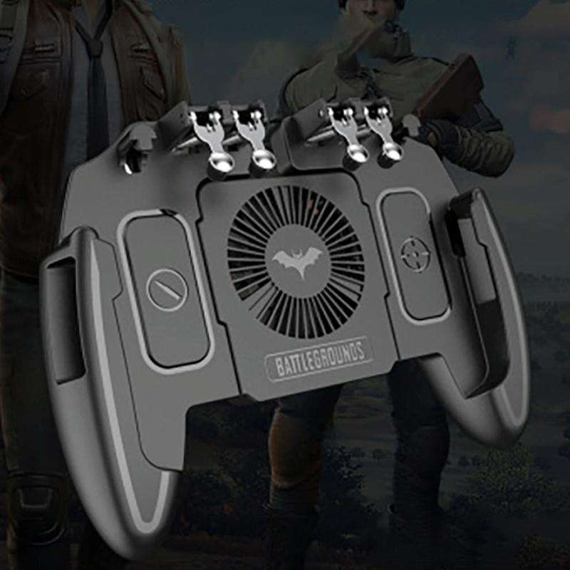 M11 Battery Fan Edition Six-finger Linkage Multi-function Mobile Phone Gamepad with Bracket, Suit...