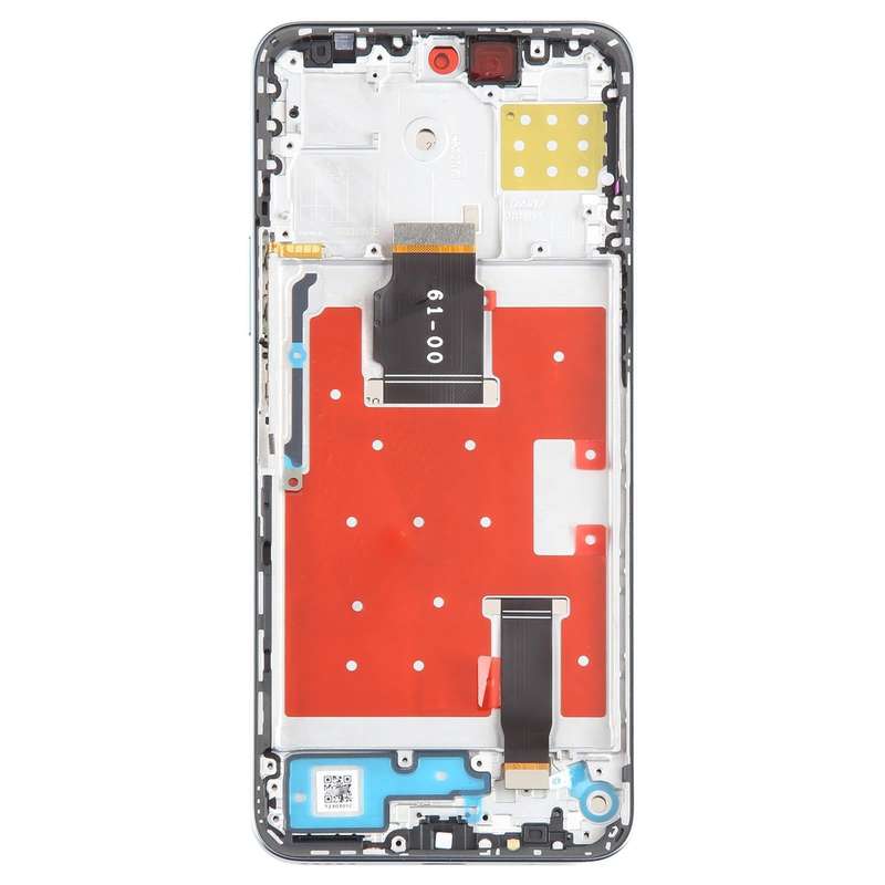 For Honor 90 Lite Original LCD Screen Digitizer Full Assembly with Frame (Silver)