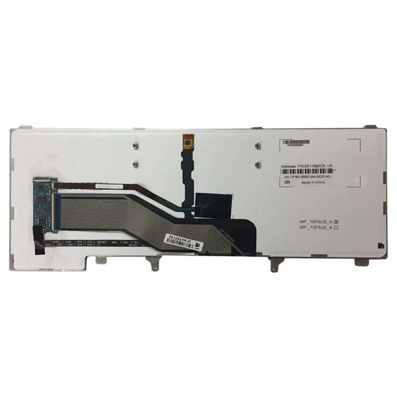 US Version Keyboard with Keyboard Backlight and Pointing for Dell Latitude E6420 E6320 E6430 E542...