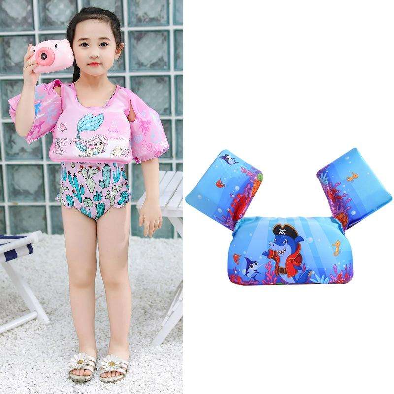 Children Swimming Foam Arm Ring Baby Swimming Equipment Floating Ring Water Sleeve Buoyancy Vest(...
