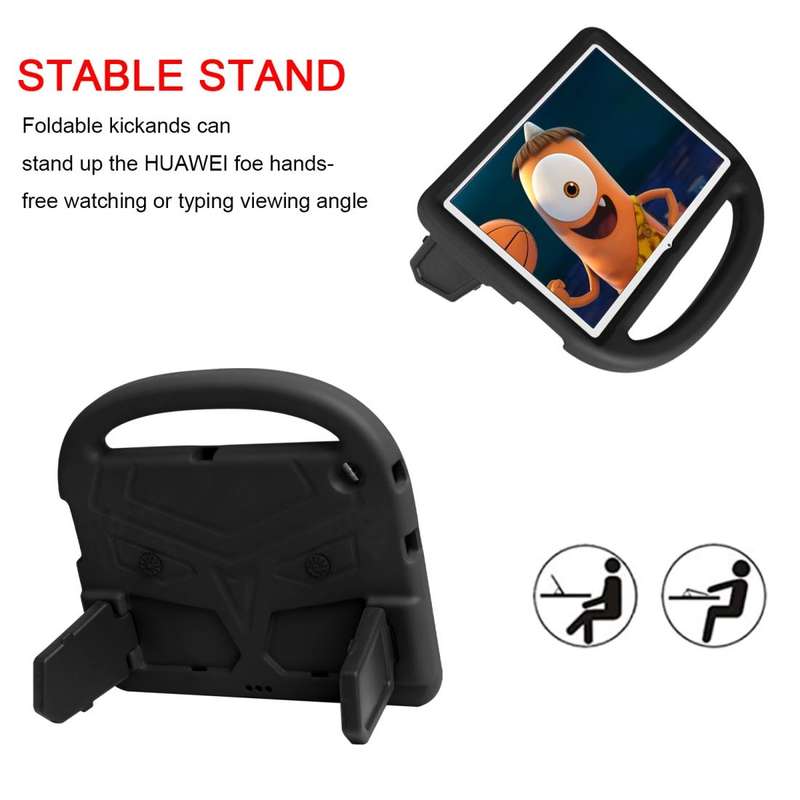 For Huawei MediaPad T3 10 9.6 inch Sparrow Style EVA Material Children Shockproof Casing Shell(Bl...