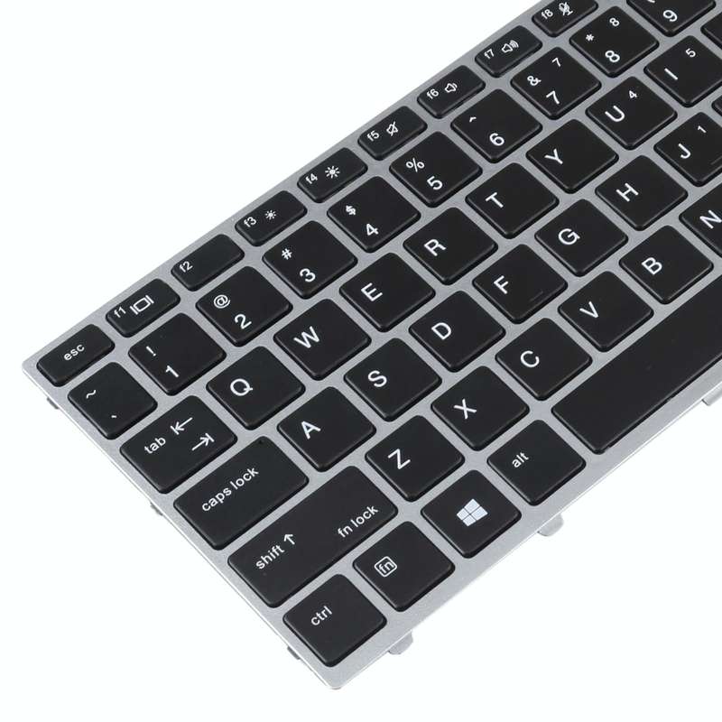 For HP Probook 430 G5 440 G45 445 G5 US Version Keyboard (Silver)