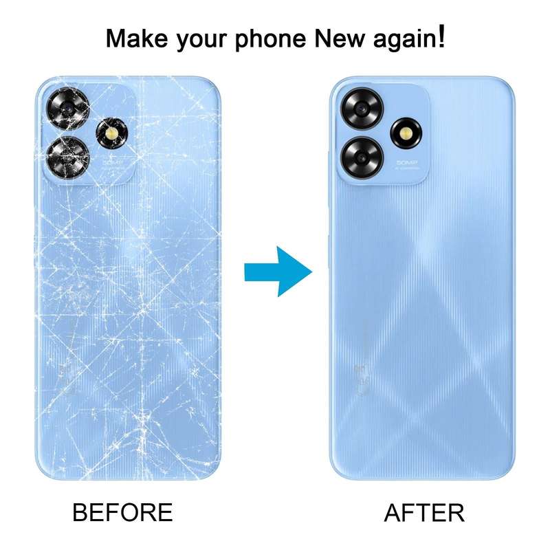 For ZTE Blade V50 Smart Battery Back Cover(Blue)