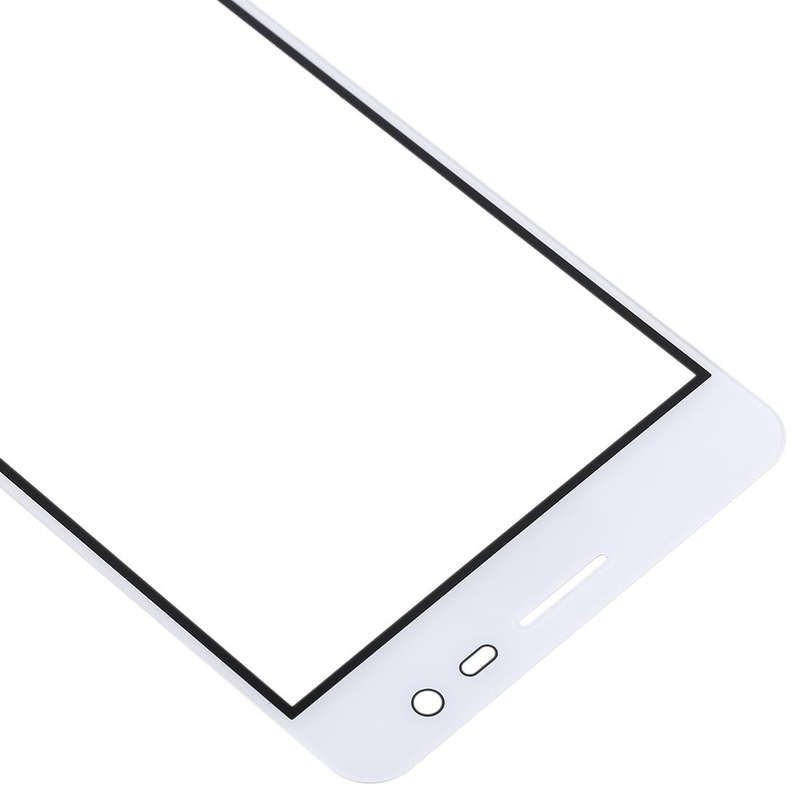 For Samsung Galaxy J3 Pro / J3110 10pcs Front Screen Outer Glass Lens (White)