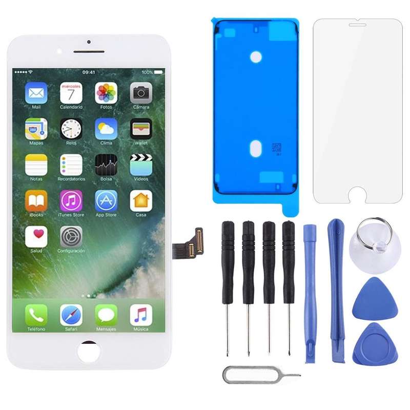 TFT LCD Screen for iPhone 7 Plus with Digitizer Full Assembly (White)