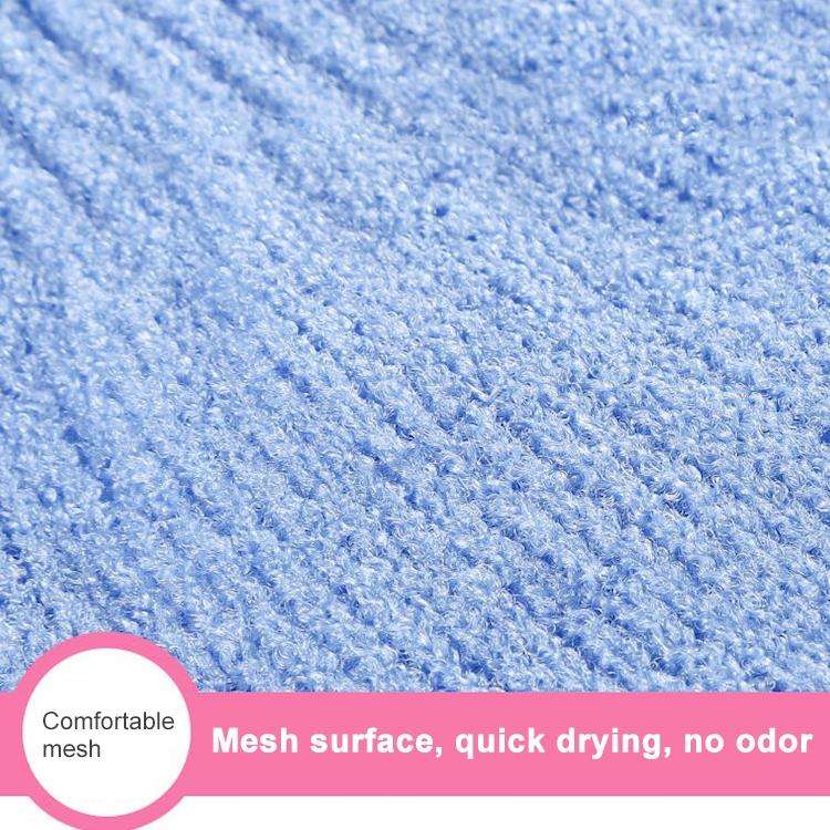 5 PCS Shower Bath Gloves Exfoliating Spa Massage Scrub Body Glove(Blue)