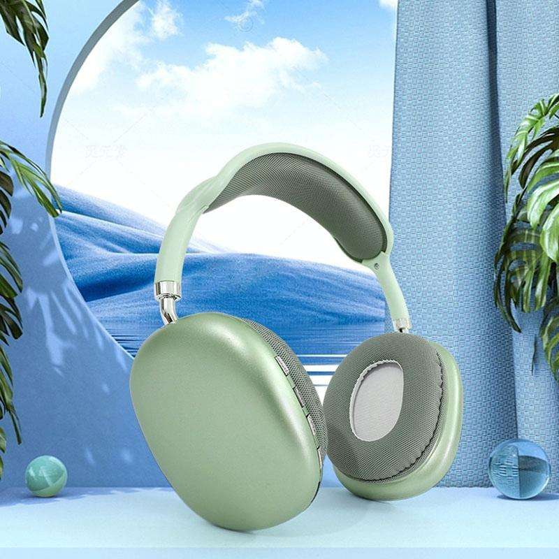 Wireless Bluetooth Headphones Noise Reduction Stereo Gaming Headset(Black)