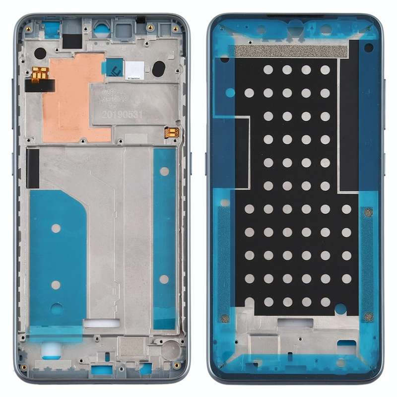 Middle Frame Bezel Plate for Nokia 7.2 / 6.2 / TA-1196 TA-1198 TA-1200 TA-1187 TA-1201 (Silver)